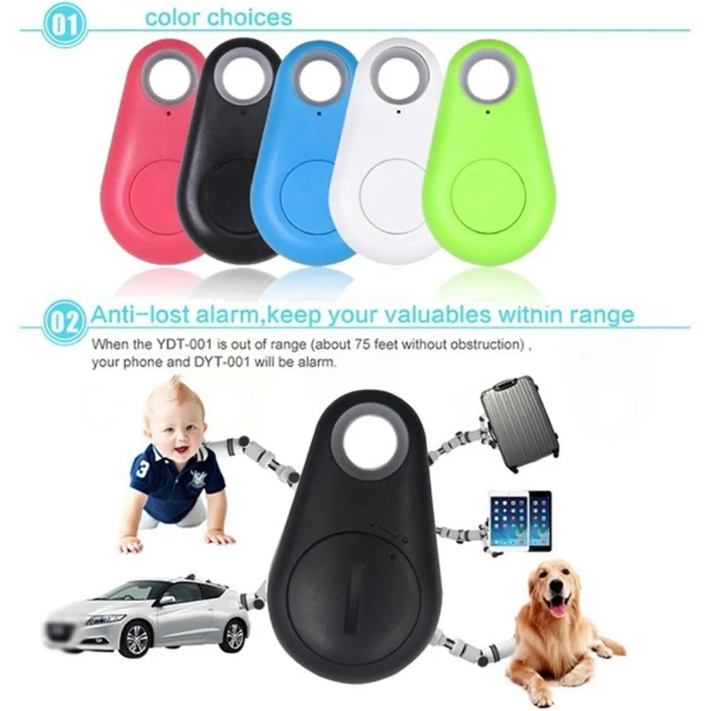 Mini Fashion Smart Dog Pets Bluetooth 4.0 GPS Tracker Anti-lost Alarm