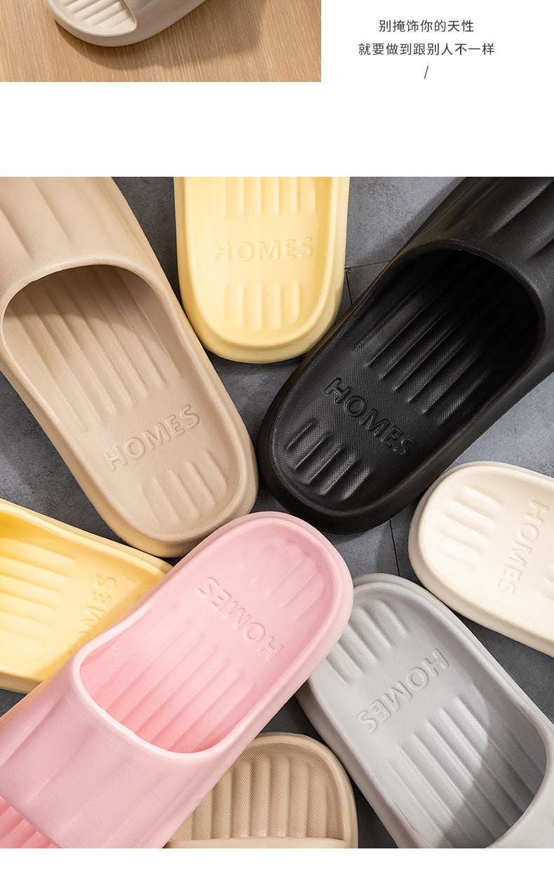 Flipflop to wear outside in summer 2025 new style indoor home bathroom bath non-slip household slippers