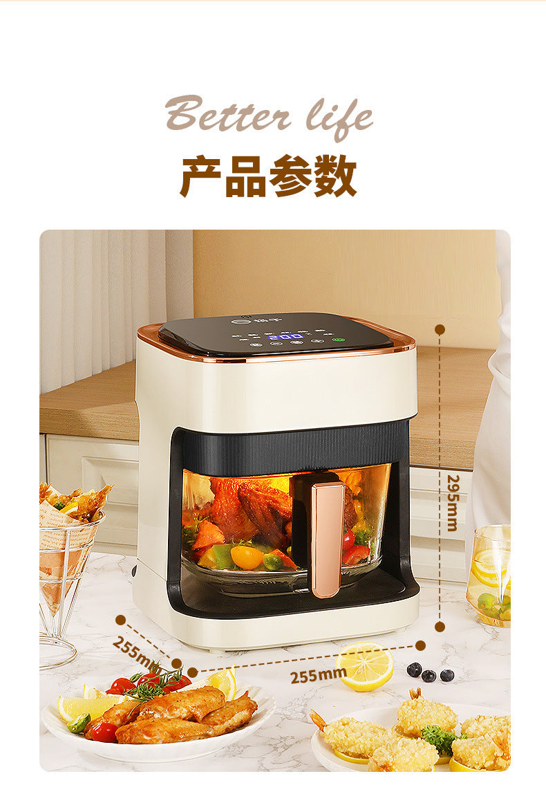 Air fryer multifunctional air fryer visual air fryer household air electric fryer smart