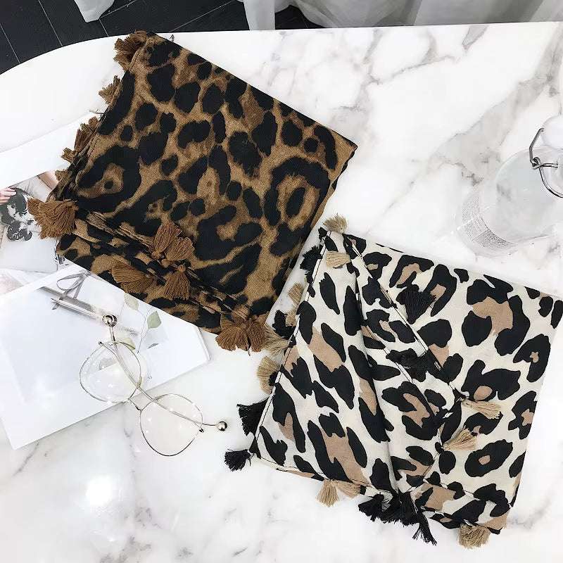 Beautiful Scarves for Women Dressy Women Scarfs for Women Leopard Scarfs Women Beach Wrap Women Leopard Scarf