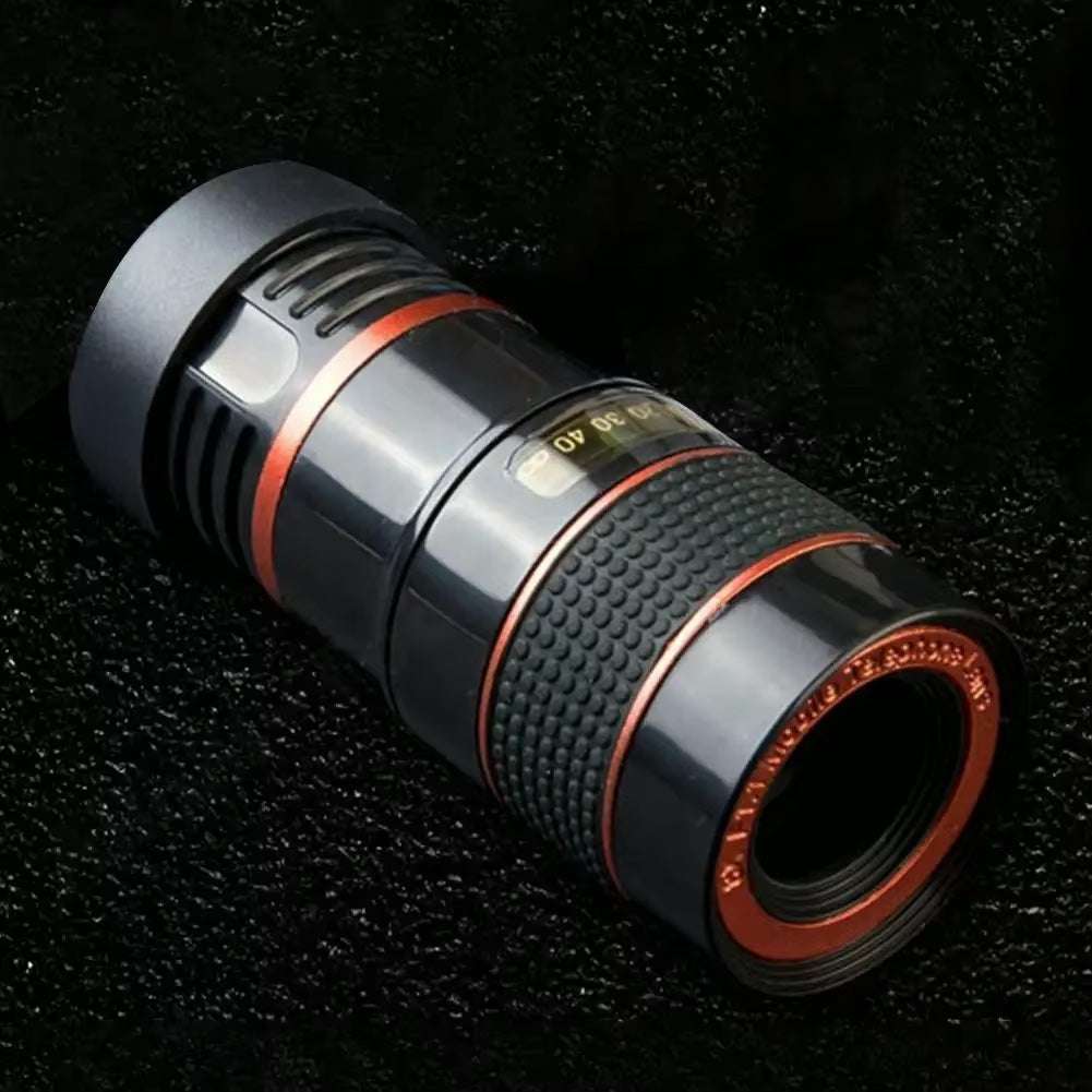 Mobile Phone Camera Zoom Lens With Clips 8X 12X And 20X Telescope Wide Angle Macro Fisheye Camera Lens Kit for iphone Xiaomi