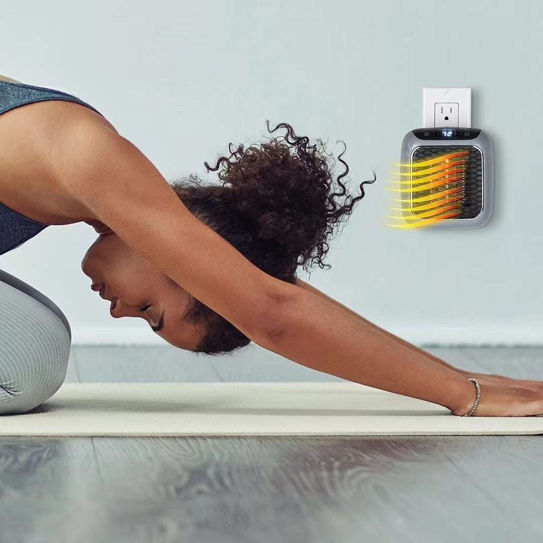 Technology Mini Heater Household Small Heater Portable Wall-mounted Energy-saving Bathroom Heater Office Electric Heater 2025