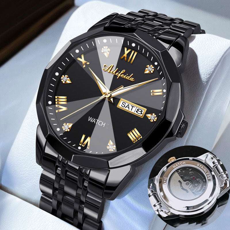 Luxury Men's Watch AILIFEIDA Waterproof Luminous Calendar Fashion
