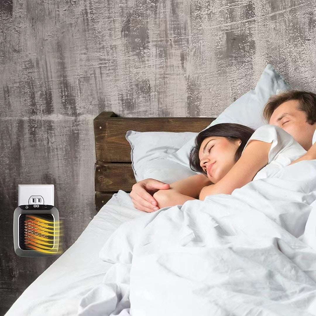 Technology Mini Heater Household Small Heater Portable Wall-mounted Energy-saving Bathroom Heater Office Electric Heater 2025