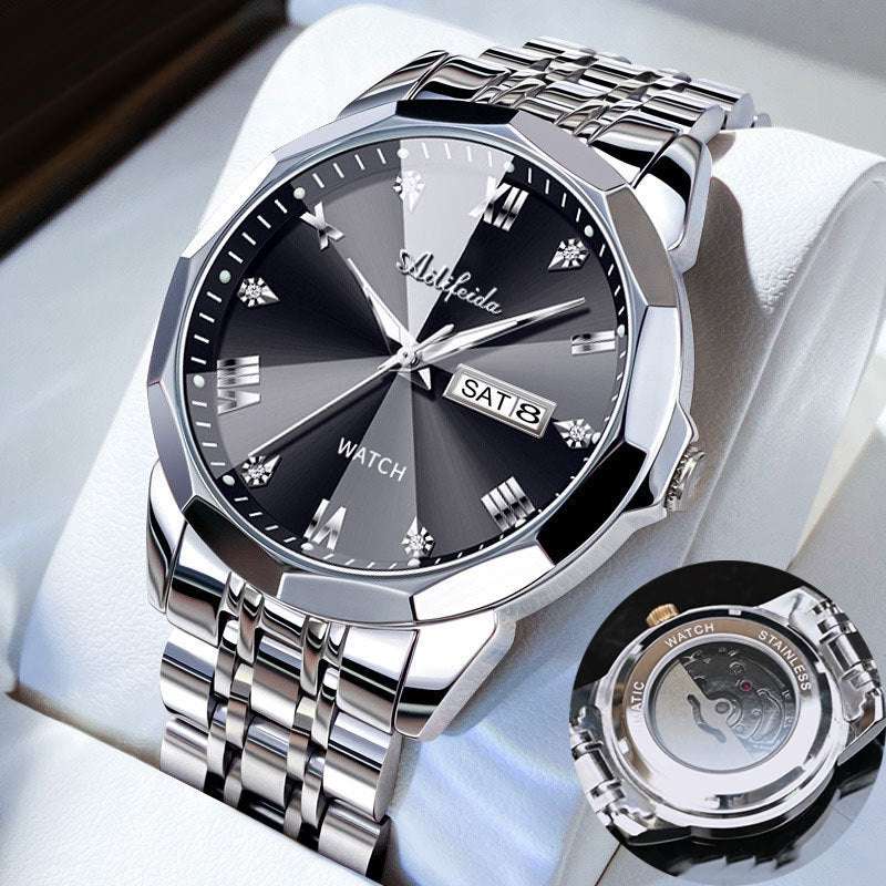 Luxury Men's Watch AILIFEIDA Waterproof Luminous Calendar Fashion
