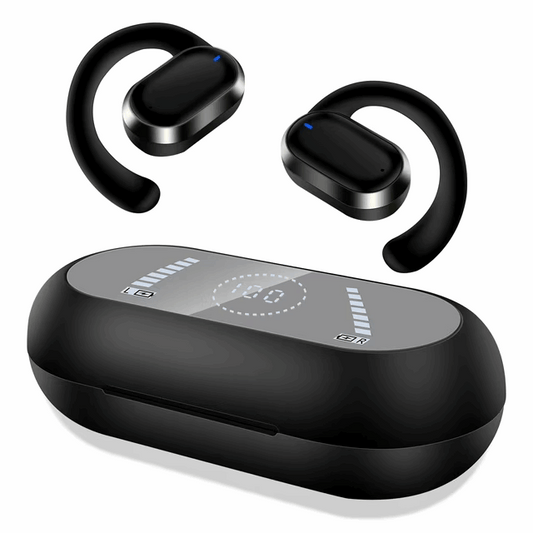 X91 TWS Wireless Earbuds Bluetooth 5.4 Headphones Sport, Stereo Deep Bass Bluetooth Earbuds with Earhooks