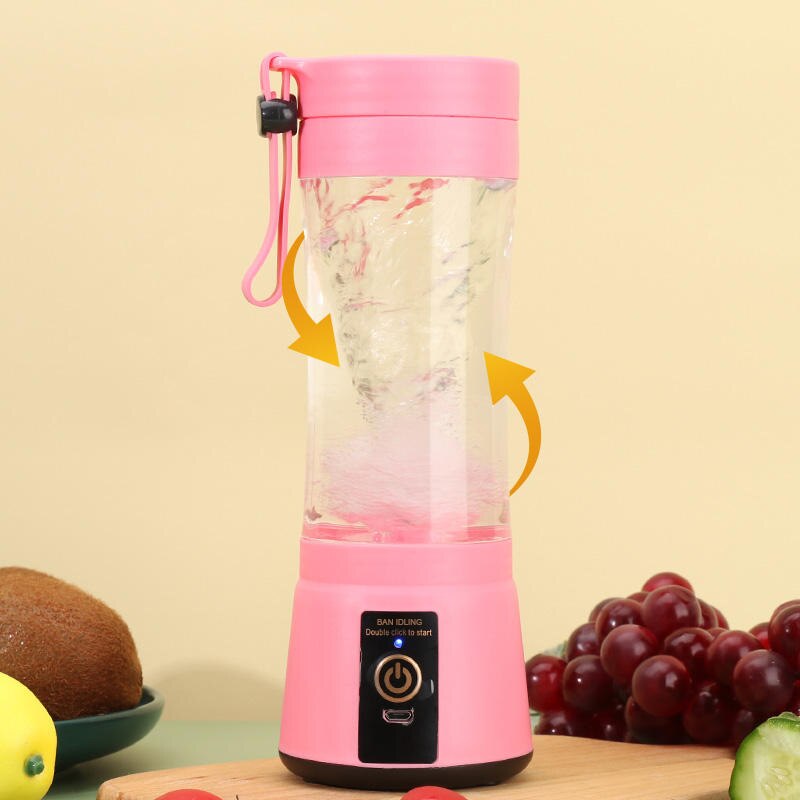 Portable Fruit Juice Blenders Summer Personal Electric Mini Bottle