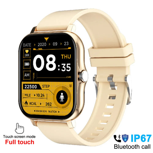 Smart Watch Men Women 2024 Fitness Bluetooth Call Connected Watches