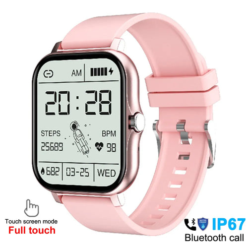 Smart Watch Men Women 2024 Fitness Bluetooth Call Connected Watches