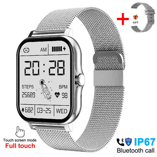 Smart Watch Men Women 2024 Fitness Bluetooth Call Connected Watches