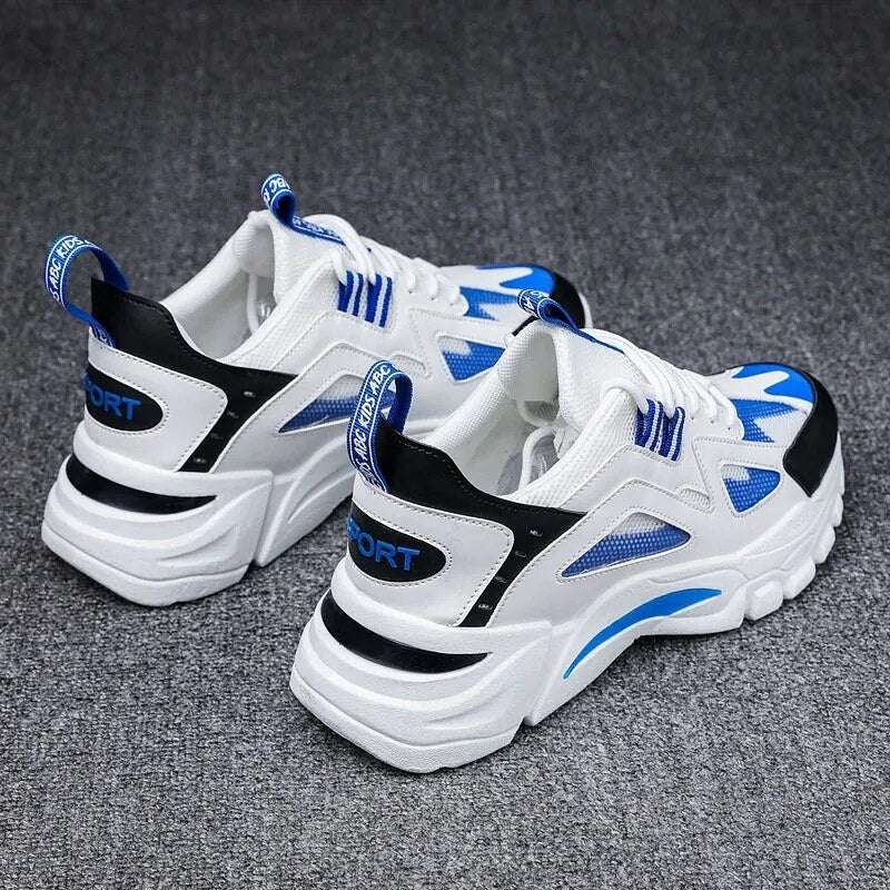 VESTLINE Platform Shoes Sport Shoes Men Lightweight Kasut Lelaki Increase height Shoes Men Sneakers