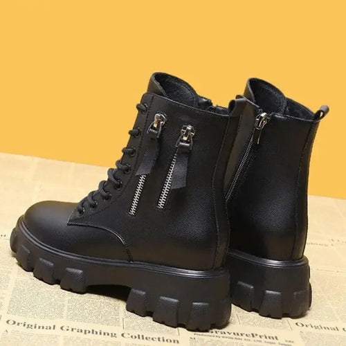 Martin Boots New Korean Edition Plushed Autumn/Winter Cotton Shoes