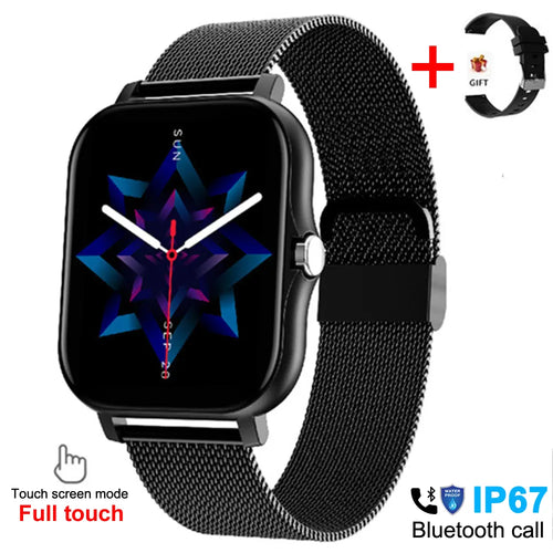 Smart Watch Men Women 2024 Fitness Bluetooth Call Connected Watches