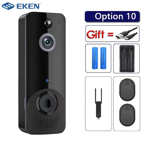 EKEN M8 IP65 WIFI Waterproof Intelligent Video Camera Visual Intercom