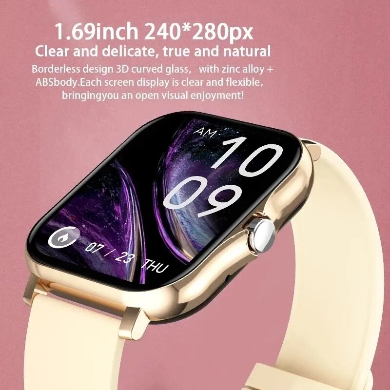 Smart Watch Men Women 2024 Fitness Bluetooth Call Connected Watches