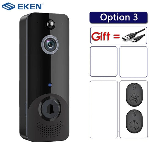 EKEN M8 IP65 WIFI Waterproof Intelligent Video Camera Visual Intercom