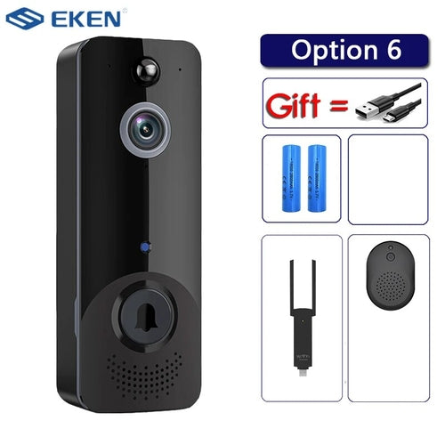 EKEN M8 IP65 WIFI Waterproof Intelligent Video Camera Visual Intercom