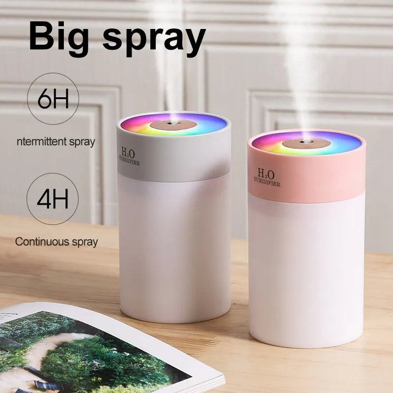 Luminous Humidifier Household Desktop Small Water Supplement Air Spray