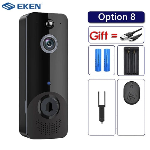 EKEN M8 IP65 WIFI Waterproof Intelligent Video Camera Visual Intercom