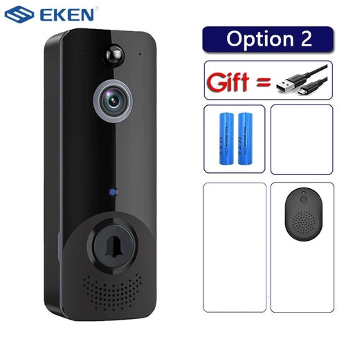 EKEN M8 IP65 WIFI Waterproof Intelligent Video Camera Visual Intercom