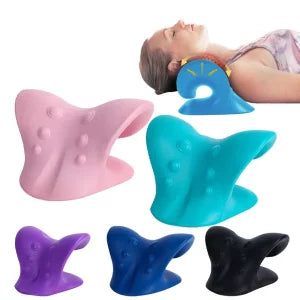 Gym Pillow Neck and Shoulder Relaxer Pilates Chiropractic Workout Relief Pain Massage Fitness Sport Cervical Traction Device