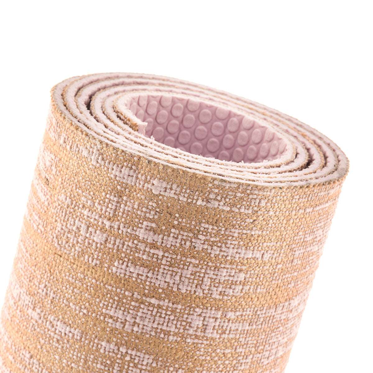 Jute yoga mat thick cushioning buy
