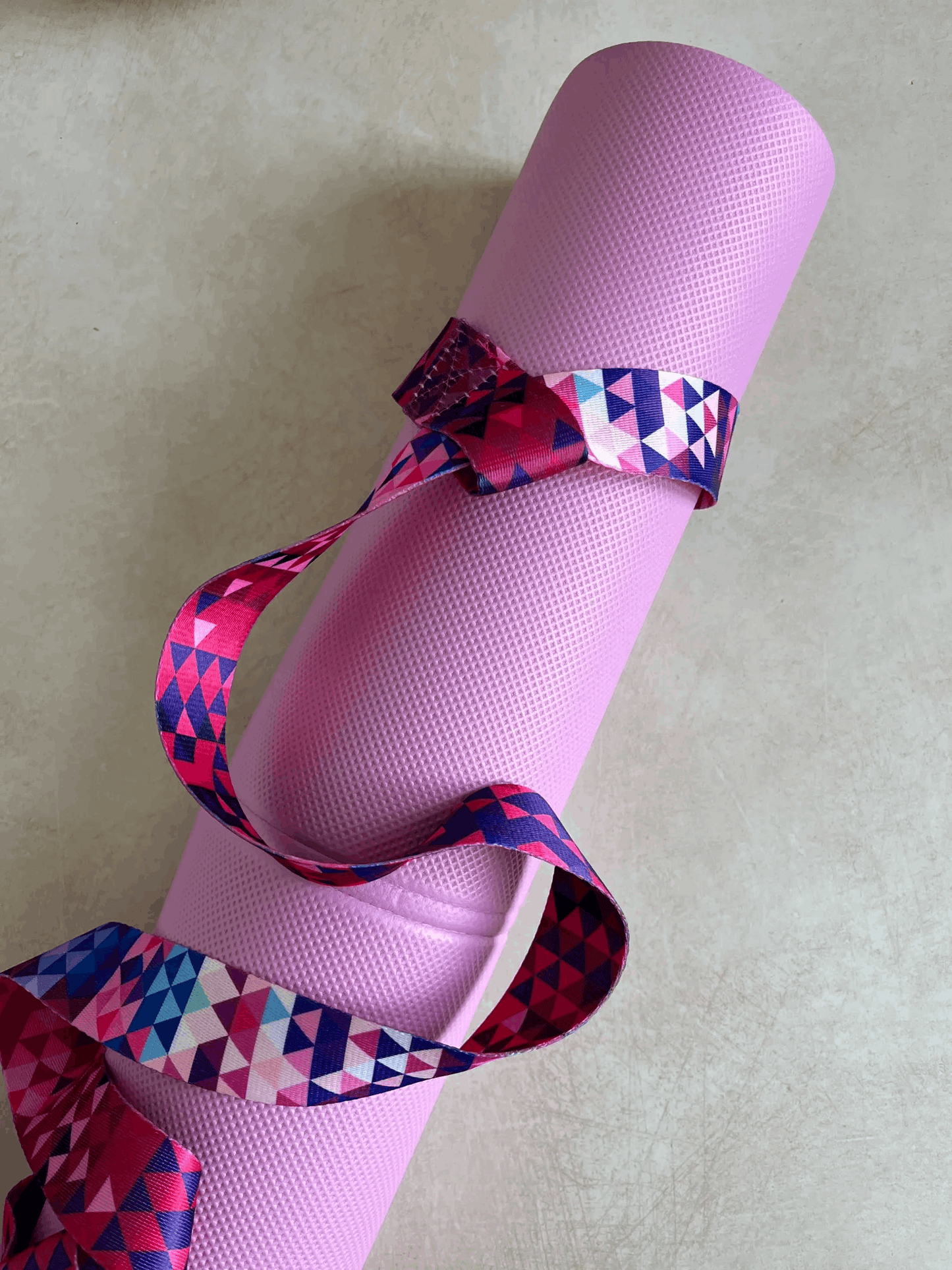 Nylon Colorful Straps Yoga Mat Strap Belt Adjustable Sports Sling Shoulder Carry Strap Belt