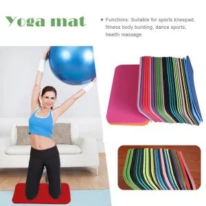 Yoga Knee Pad Mat Cushion Wrist Elbows Pads Mats Knee Protector For Gym Fitness Sports Accessories Workout Non-Slip Yoga Kneepad