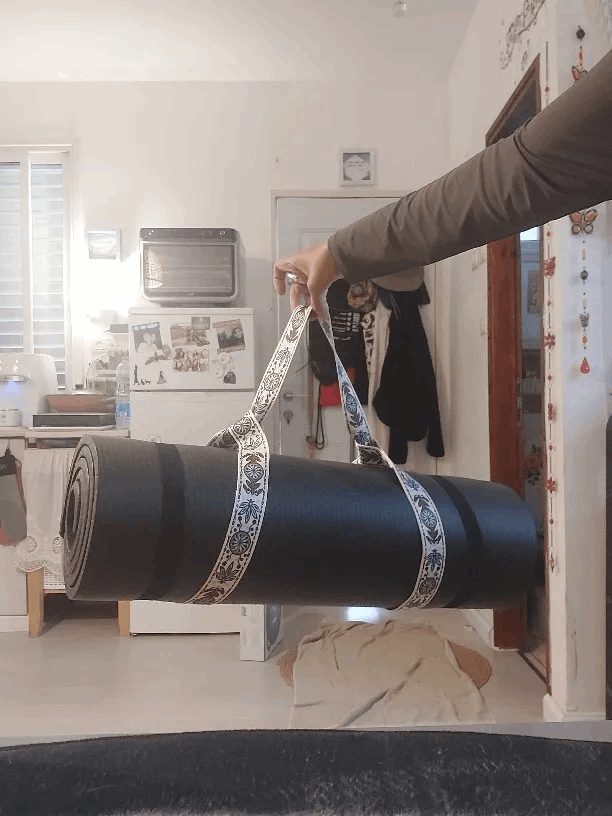 Nylon Colorful Straps Yoga Mat Strap Belt Adjustable Sports Sling Shoulder Carry Strap Belt