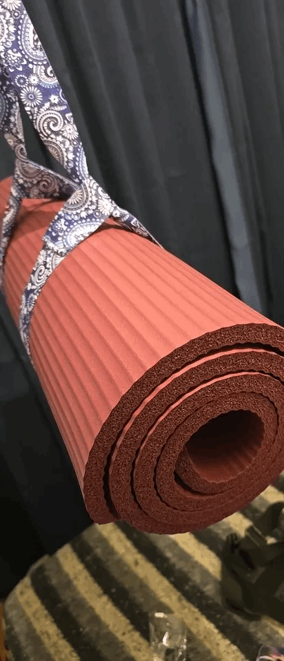 Nylon Colorful Straps Yoga Mat Strap Belt Adjustable Sports Sling Shoulder Carry Strap Belt