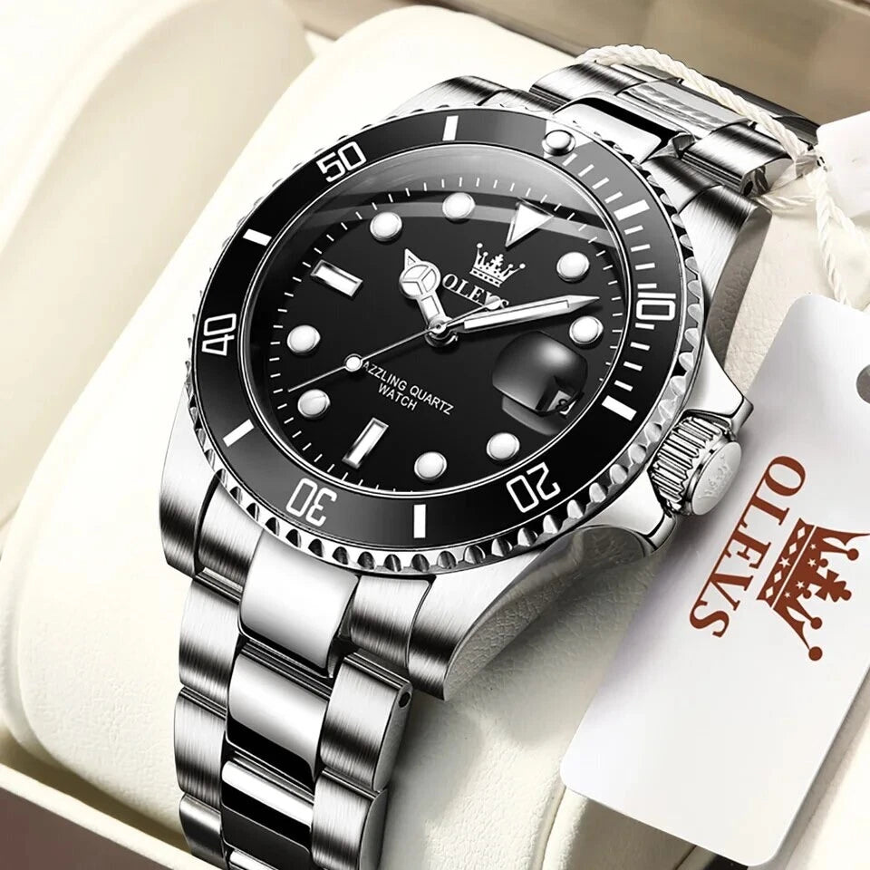 Men's Luxury Watch Original Brand Waterproof Quartz 5885