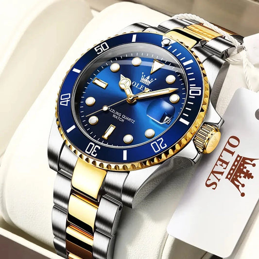 Men's Luxury Watch Original Brand Waterproof Quartz 5885