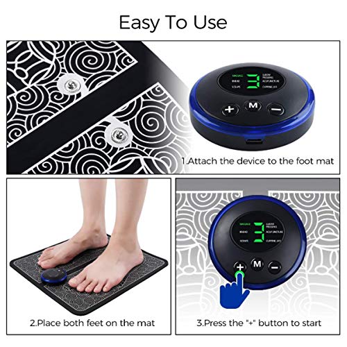 EMS Foot Massager Electronic Pulse Foot Massager with remote controller Massaging Feet