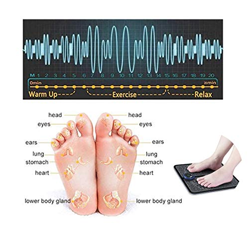 EMS Foot Massager Electronic Pulse Foot Massager with remote controller Massaging Feet