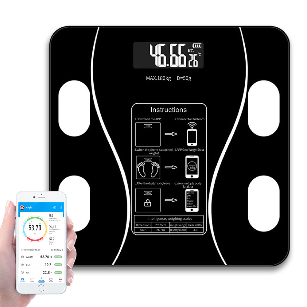 HYPERSALE Digital Bathroom Smart BMI Scale